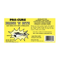 20oz Tub of Pro-Cure Brine 'N Bite Bait Toughener With Bite Stimulants
