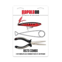 Rapala Risto Combo Fishing Bundle - X-Rap Sub Walk Lure, Pliers & Jaw Spreaders