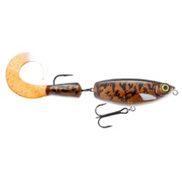 21cm Storm R.I.P. Seeker Jerk Rigged Fishing Lure With Spare Tail - Burbot UV