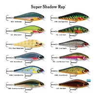 11cm Rapala Super Shadow Rap Large Profile Shallow Jerkbait Fishing Lure - Olive Green