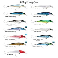 12cm Rapala Saltwater X-Rap Long Cast Sinking Minnow Fishing Lure - Anchovy
