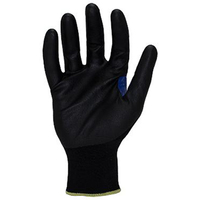 Ironclad Command Knit Foam Nitrile Work Gloves Size M Pack of 6