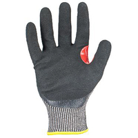 Ironclad Command A5 Sandy Nitrile Work Gloves Size M Pack of 6