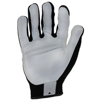 Ironclad Command Pro Leather White Work Gloves Size S