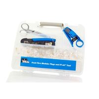 Feed Thru RJ-45 Modular Plug Kit