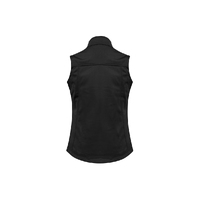 Ladies Soft Shell Vest Black Small