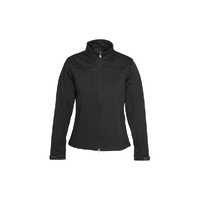 Ladies Soft Shell Jacket Black Small