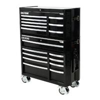 Kincrome 480 Piece Contour 42" 17 Drawer Workshop Tool Kit - Black K1957B 