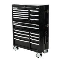 Kincrome 641 Piece Contour 42" 17 Drawer Workshop Tool Kit - Black K1960B 