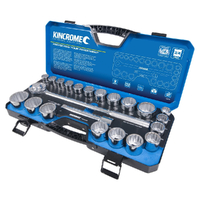 Kincrome 22 Piece Socket Set 3/4" Drive - Metric & Imperial K28046
