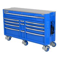 Kincrome 12 Drawer 60" Trolley Contour - Blue K76112 