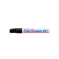 12PK Artline 400 Permanent Paint Marker 2.3mm Bullet Nib - Black
