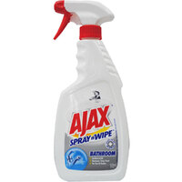 6PK Ajax 500ml Spray n' Wipe Bathroom