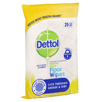 25pc Dettol Floor Wipes Citrus