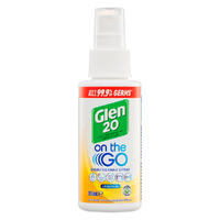 10PK Glen 20 On The Go 100ml Disinfectant Spray Citrus Notes