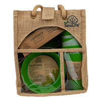 37pc Eco SouLife  Reusable Biodegradable All Natural Picnic Set Green
