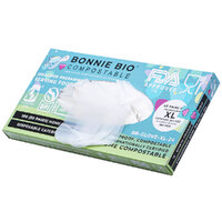 2x 100PK Bonnie Bio Compostable Disposable Catering Gloves XL