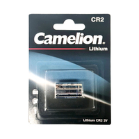 3PK Camelion Lithium 3V CR2 Single Card