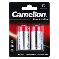 3PK 2pc Camelion Alkaline C