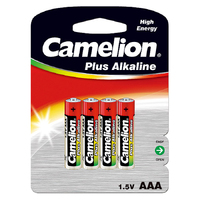 4pc Camelion Alkaline AAA