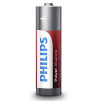 12PK Philips AA Power Alkaline Battery LR6 1.5V - Long Lasting