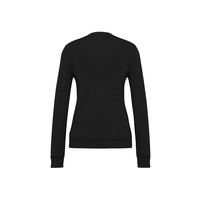 Ladies V-Neck Pullover Black 3XL