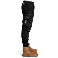 Form Work Wear Cuffed Work Pants Size 30 Colour Black