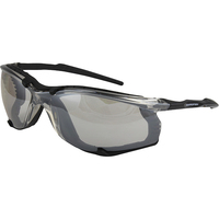 SWORDFISH Safety Glasses with Anti-Fog Silver Mirror Lens 12x Pack