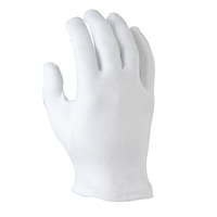 Maxisafe Interlock Cotton Glove with Hemmed Cuff Mens 12x Pack