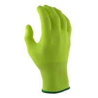 Microfresh Cut E Yellow 'Food Grade' Liner Glove Medium 6x Pack