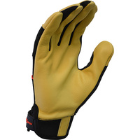 G-Force Mechanics Glove with Leather Palm Medium 6x Pack