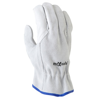 Maxisafe Natural Split Back Leather Rigger Glove Small 12x Pack