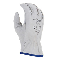 Maxisafe Natural Full-Grain Leather Rigger Glove Small 12x Pack