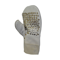 Maxisafe Studded Leather Plumbers Glove left hand