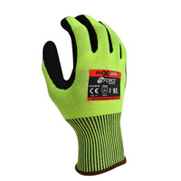 G-Force Hi-Vis Cut C Glove with Nitrile Palm medium 12x Pack
