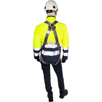 Maxisafe Confined Space Full Body Harness with Front & Rear Steel Plated Fall Arrest D Rings