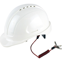 Coil Hard Hat Tether
