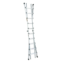 Gorilla 1.7-2.8m Aluminium Mighty 19 Multi-Purpose Ladder 120kg MM19-I