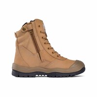 Mongrel Boots High Leg Zipsider Boot W/ Scuff Cap AU/UK 5 (US 6)