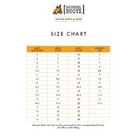 Mongrel High Leg ZipSider Safety Boot Stone Size AU/UK 5 (US 6)