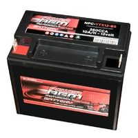 Power AGM 12V 10AH 240CCAs Motorcycle Battery