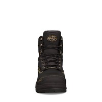 Oliver AT 55 Series 150mm Black Lace Up Met Boot AU/UK 4 (US 5)