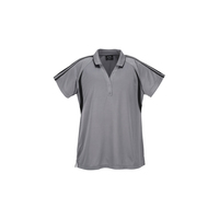 Ladies Flash Polo Royal/Gold 8
