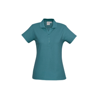 Ladies Crew Polo Teal 8