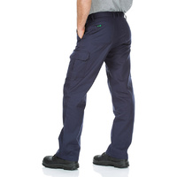 WORKIT Lightweight Cotton Drill Cargo Pants Navy 102ST