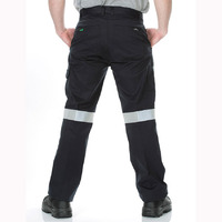 WORKIT Fire Resistant  FR Inherent 250gsm Taped Cargo Pants Navy 102ST