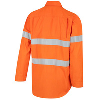 WORKIT Fire Resistant  FR Inherent 215gsm Vented Taped Shirt Orange S