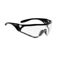 Flare with vented arms & positive seal rs5959-v-psMatt Black Frame/Clear Lens