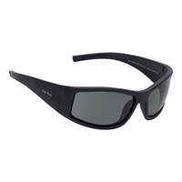Flex polarised safety sunglasses rspu5507Matt Black Frame/Smoke Lens