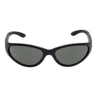 Glide polarised motorcycle sunglasses rsp03282 - matt black frame/smoke lens